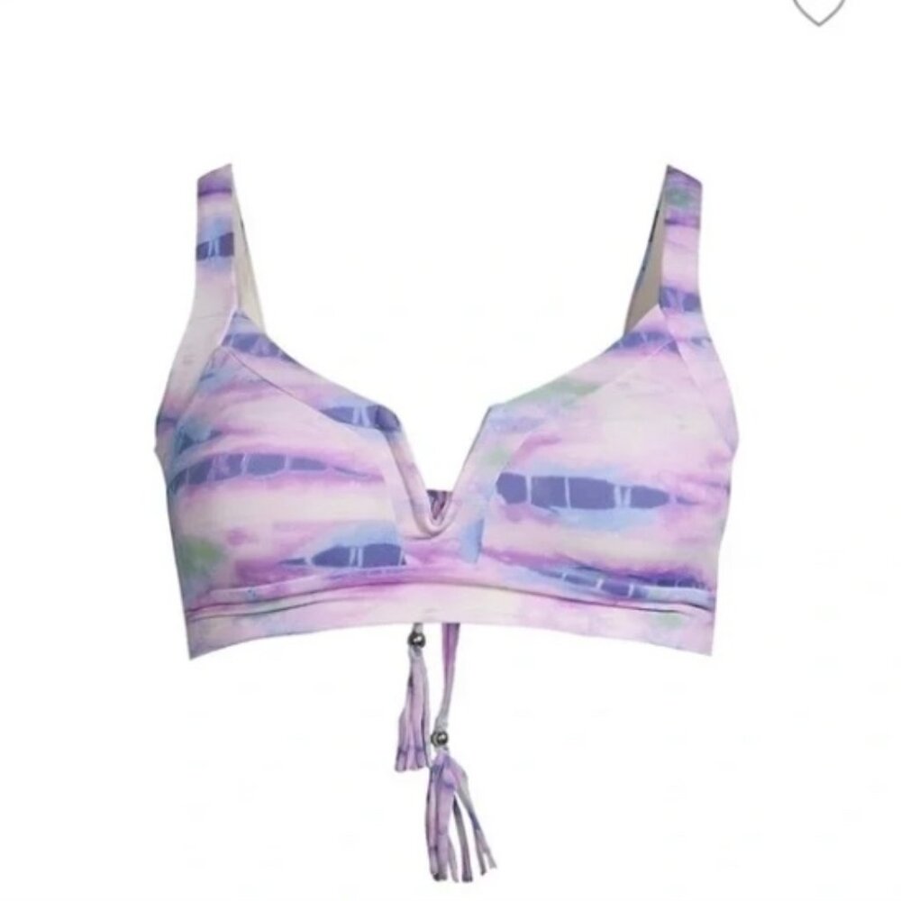 Isabella Rose tie dye bikini purple/blue/white medium*